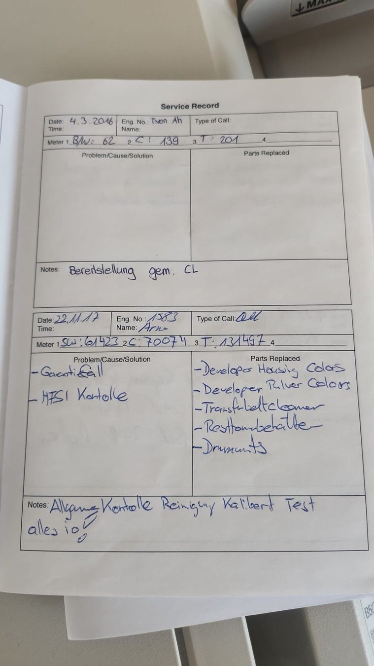 Xerox Drucker: Xerox WorkCentre Multifunktionsdrucker, 7800 Series – Gebraucht aus Amriswil von fel_pyg2 5