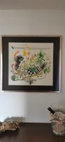 Jean Tinguely, Lithographie, Pferderennen