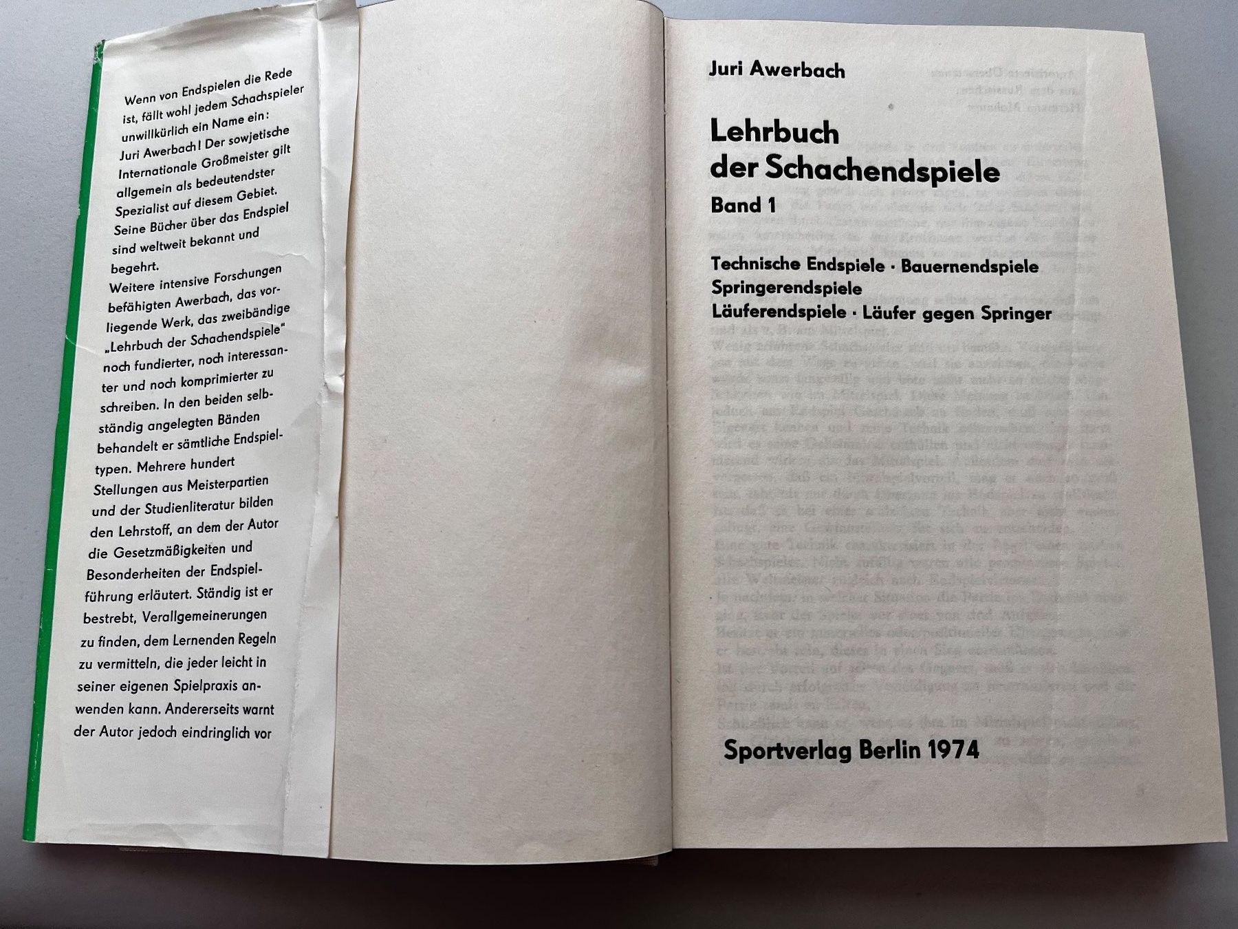 Libri: Schachbücher - Lehrbuch der Schachendspiele – Usato da Buchs venduto da doppelpunkt02 1
