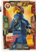 TCG NINJAGO TRADING CARD SERIE 1 # 015 TECHNO JAY
