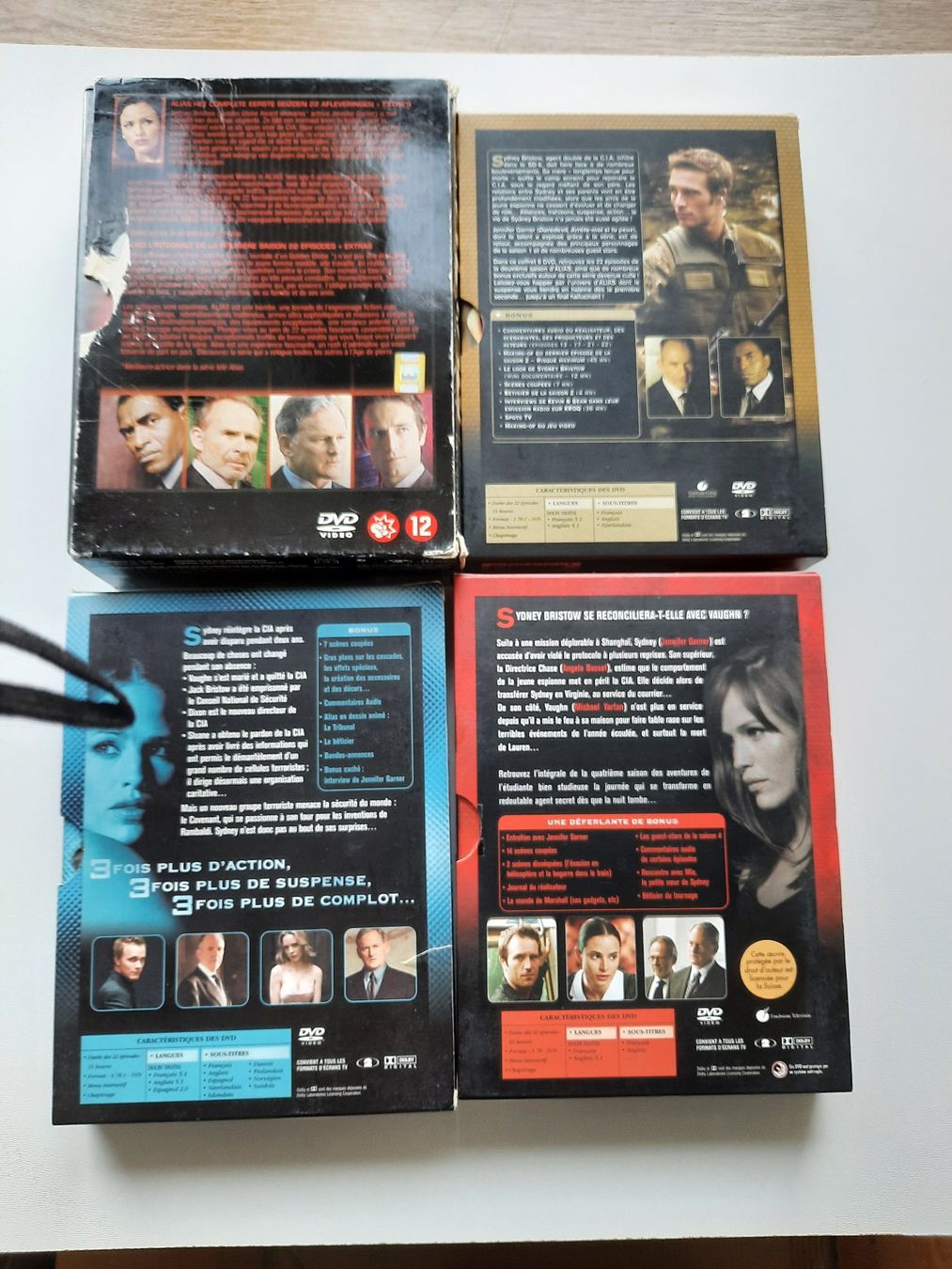 Tutti i DVDs: Alias intégrale saisons 1 à 5 – Difettoso da Montreux venduto da princessemalabar 3