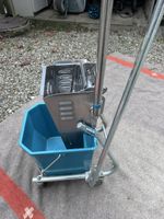 Wetrok Reinigungswagen mit Mopppresse und Eimer