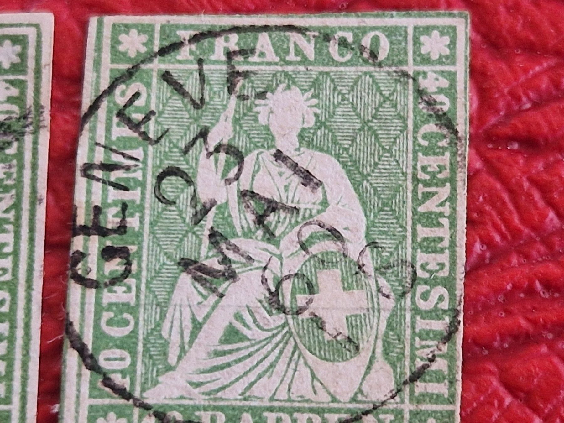 Tutti i francobolli: Strubel 26G, 2 St., signiert, ab 1.- – Usato da Burgdorf venduto da Glossy01 3