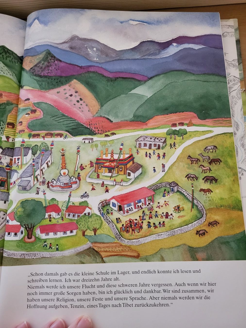 Libri: Kinder aus Tibet - Bodil Hagbrink – Usato da Uzwil venduto da mad_r6mv 1