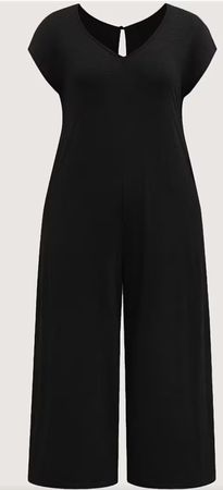Jumpsuit 4x XL schwarz