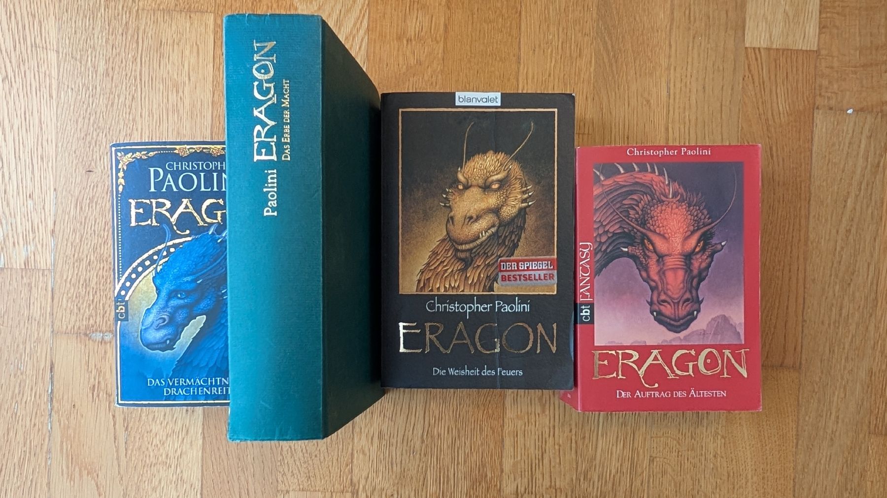 Bücher: Eragon Reihe – Gebraucht aus Burgdorf von Henrikspringbrunn