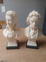 Bustes de Mozart et Beethoven signé Faro