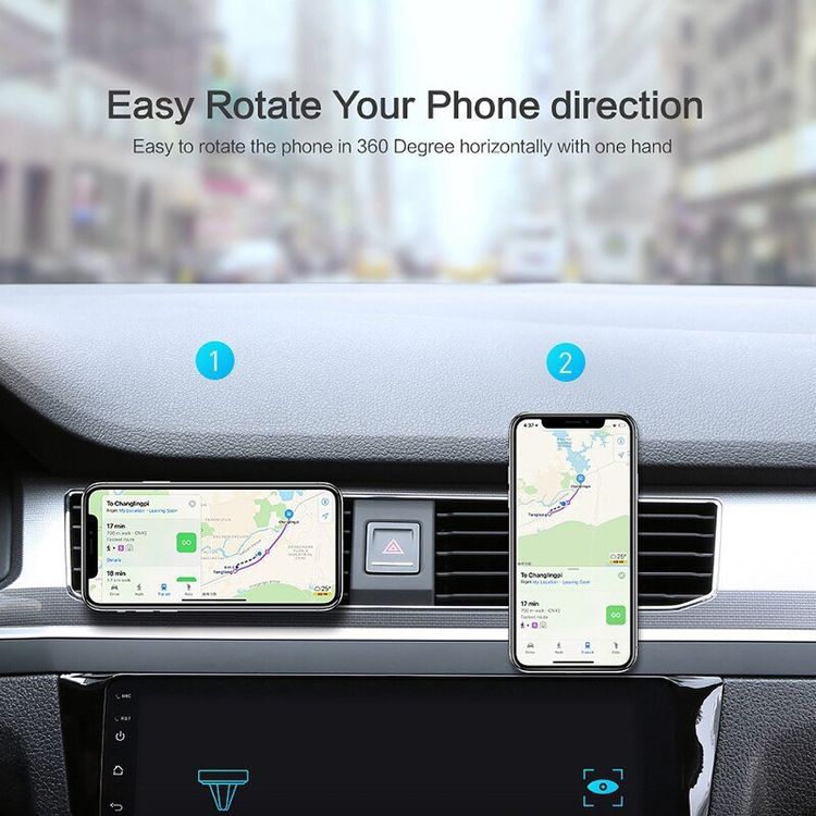 Magnethalterung Lüftungshalter für Apple iPhone 12 (mini) Auto Halterung  Smart