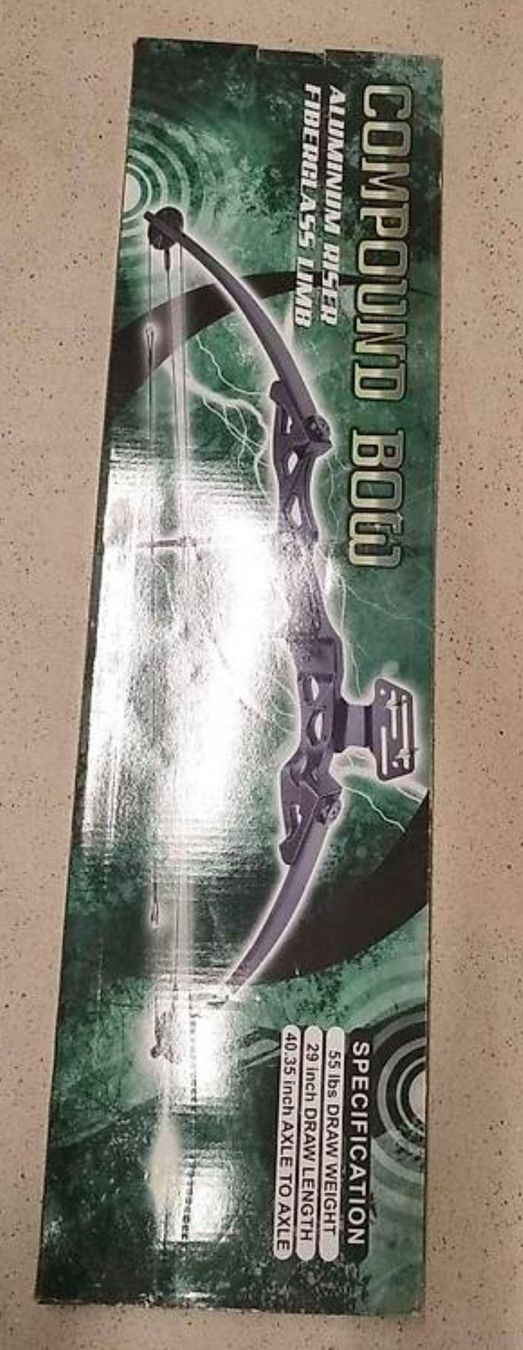 Tiro con l'arco: Compound Bow Bogen Fiberglass – Nuovo e nell'imballaggio originale da Waltenschwil venduto da Bodensee84