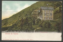 Carte P ( Souvenir de Vallorbe / Grand Hôtel )
