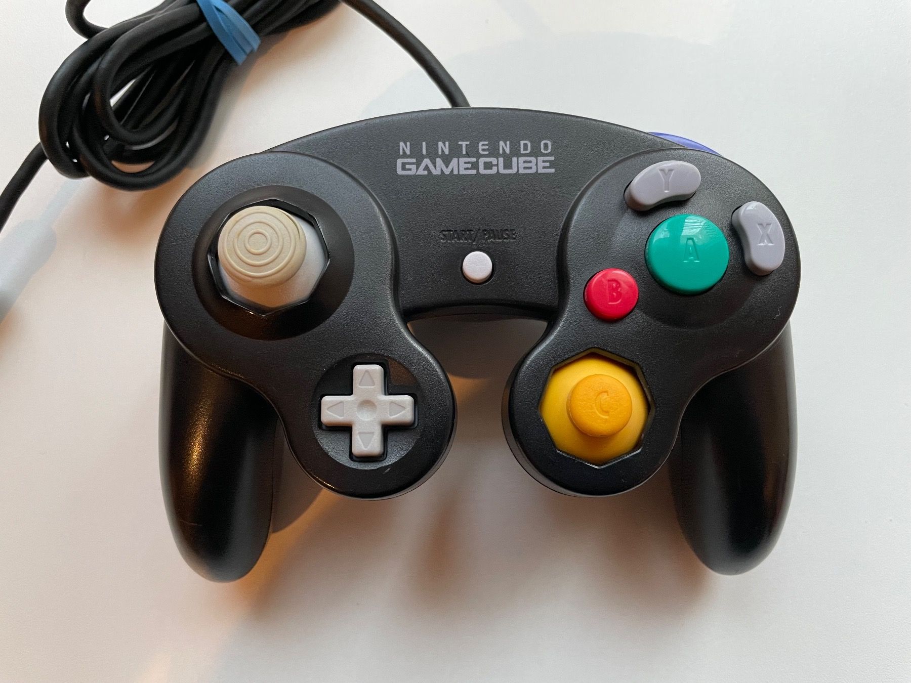Controller: Original Nintendo Gamecube Controller Schwarz – Gebraucht aus Arbon von  1