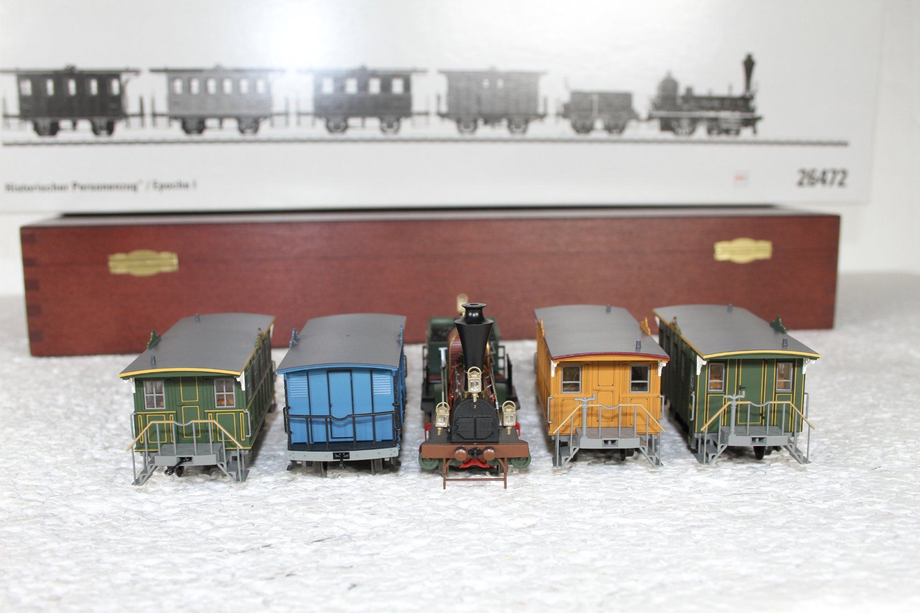 Märklin Modellini di ferrovie: Märklin 26472 SNB Spanisch Brötli Bahn mfx – Usato da Triesen venduto da gleis8 5