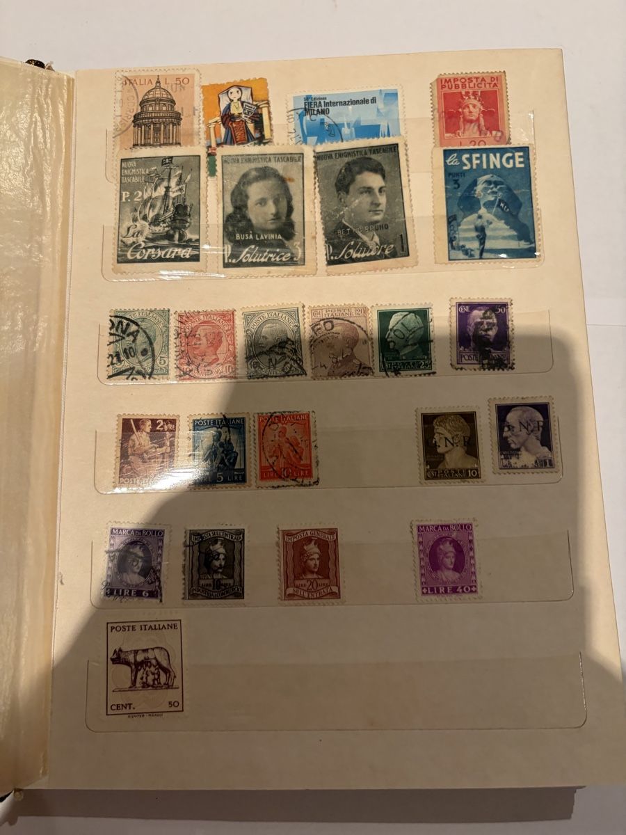 Alle Briefmarken: Timbres italiens  – Gebraucht aus Echallens von JAR69 6
