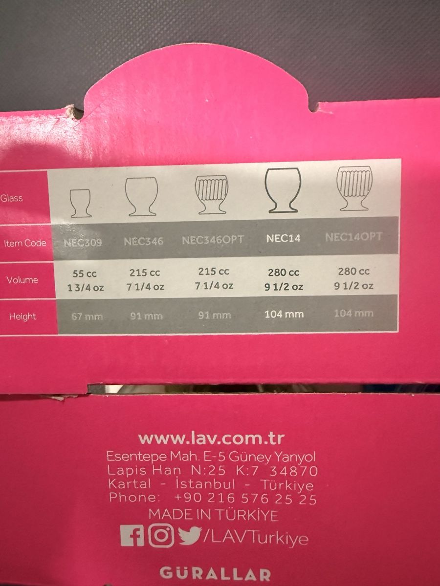 Bicchieri: 6x Trinkgläser Artcraft Neu im Karton – Nuovo e nell'imballaggio originale da Grenchen venduto da ela_6yh6 1