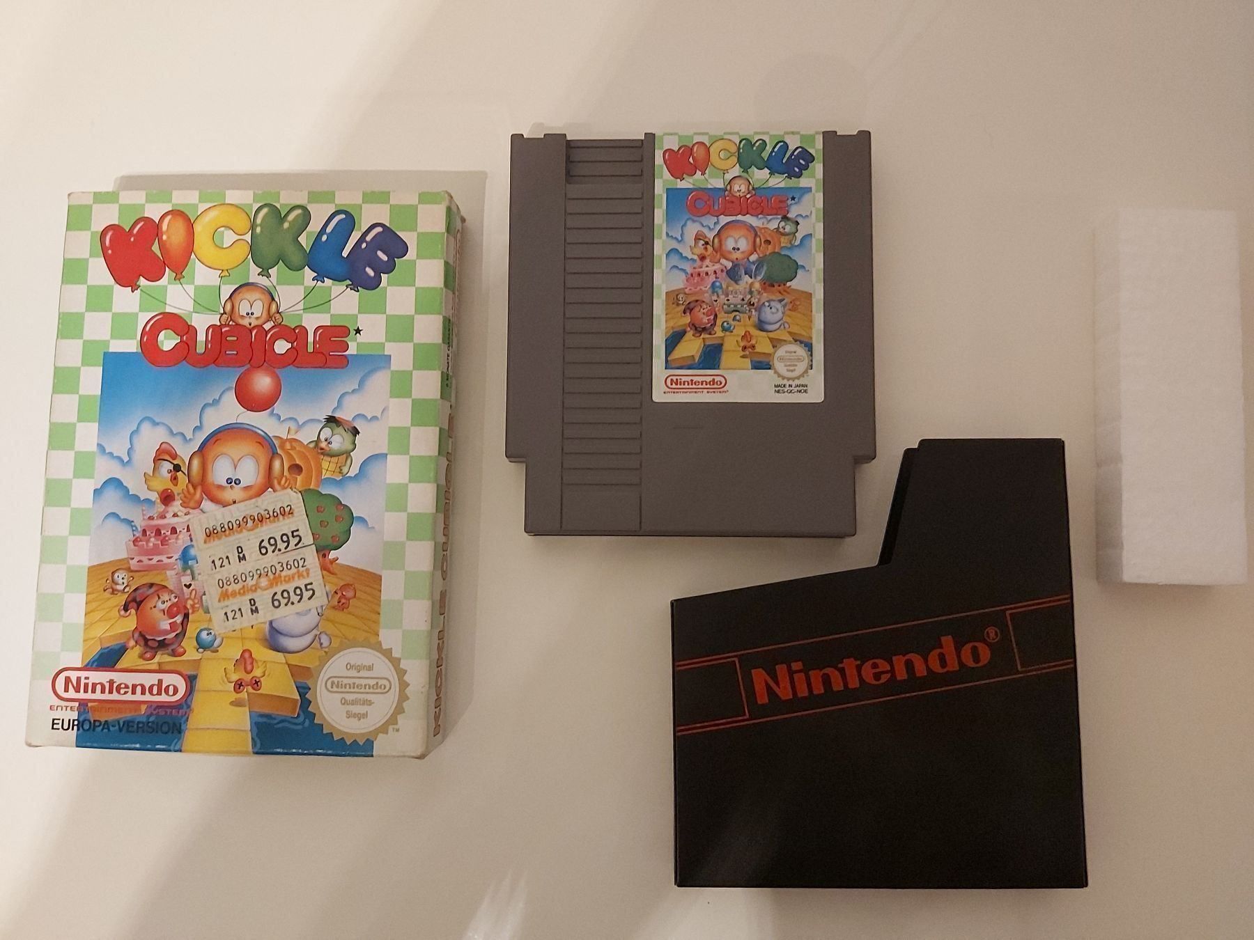 Giochi: Kickle Cubicle Nintendo NES Spiel OVP – Usato da Aarau venduto da Kaesekuchen2000