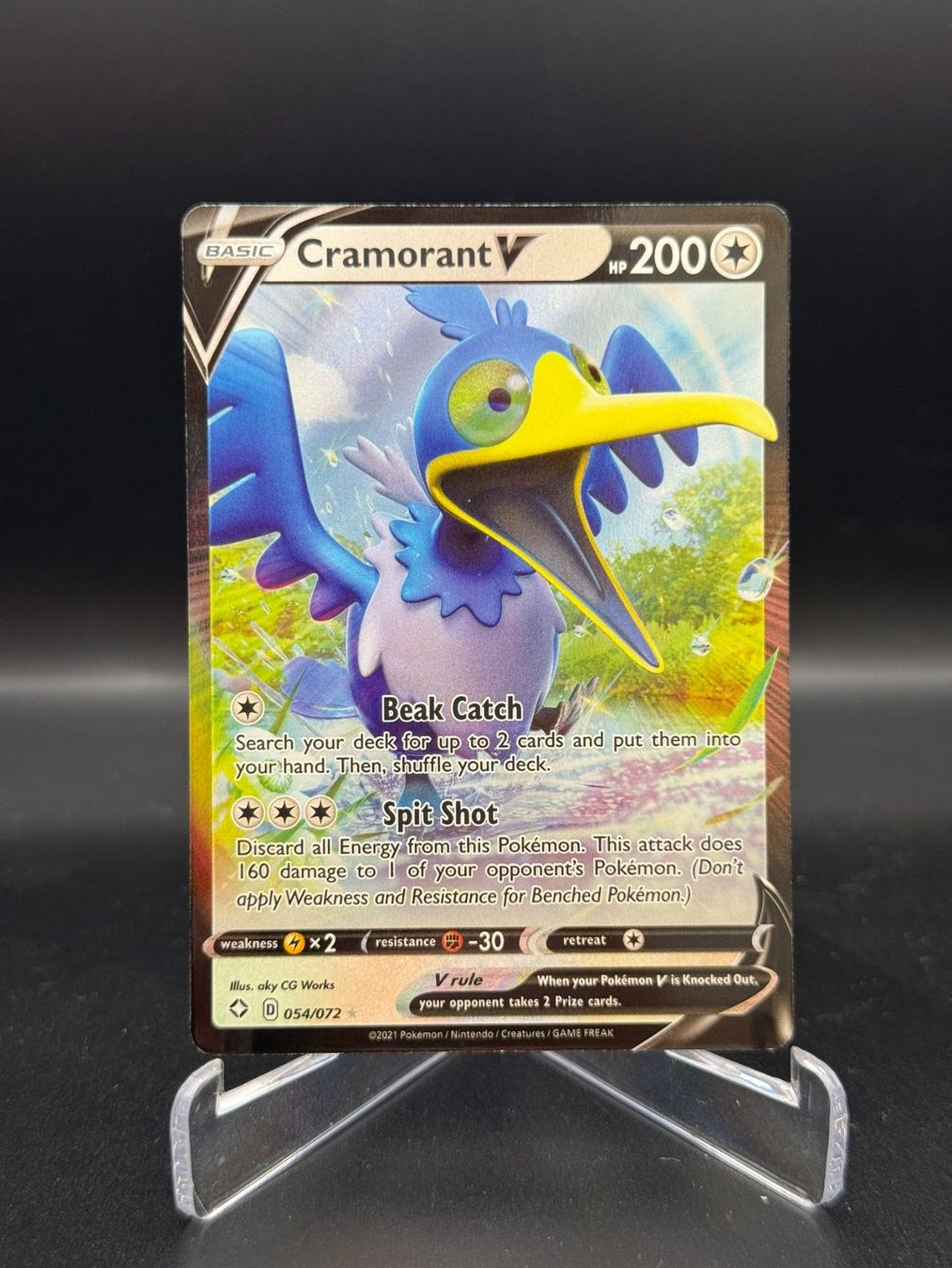 Pokémon Carte collezionabili: Cramorant V (SHF 54) – Usato da Birmensdorf ZH venduto da SnorlaxMail