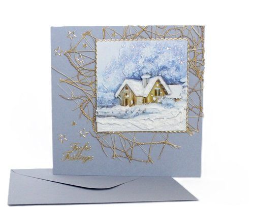Cartoline: Weihnachtskarte  "Frohe Festtage" (552) – Nuovo (secondo la descrizione) da Schlatt TG venduto da glueckwunschkarte.22 2