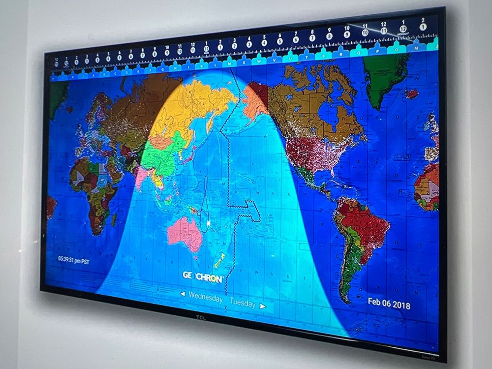 Geochron Atlas 4k Weltzeituhr Kaufen auf Ricardo
