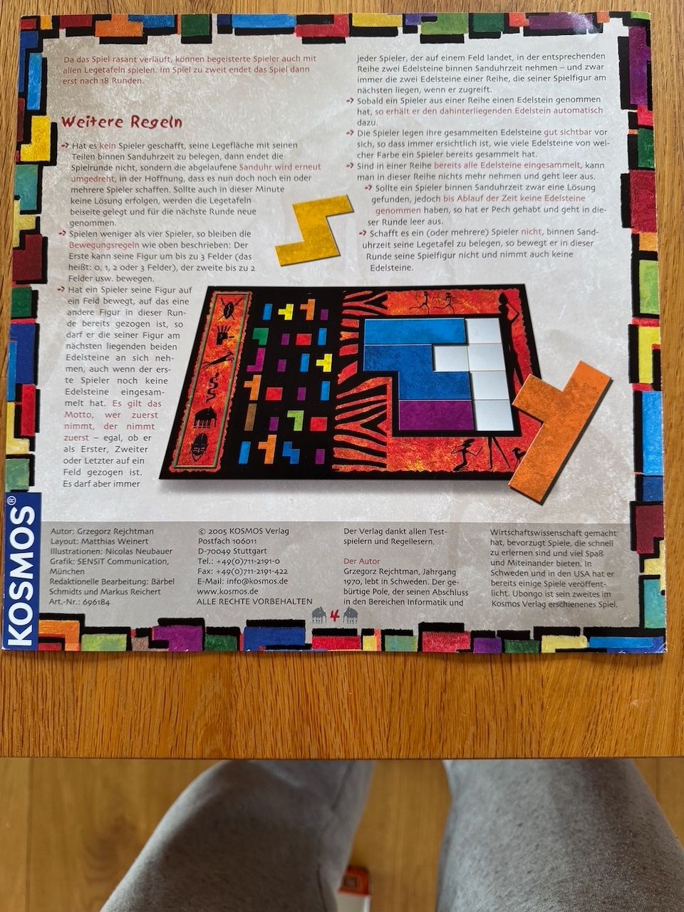 Kosmos Giochi: Ubongo: Spannendes Strategiespiel – Usato da Brütten venduto da Andrea009 7