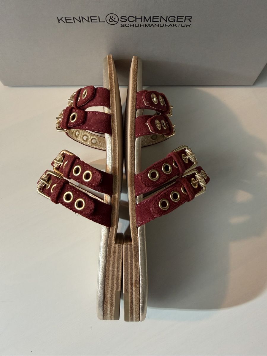 Kennel + Schmenger Scarpe da donna: Mules Kennel & Schmenger bordeaux taille 40  – Nuovo e nell'imballaggio originale da Brügg BE venduto da Goob 6