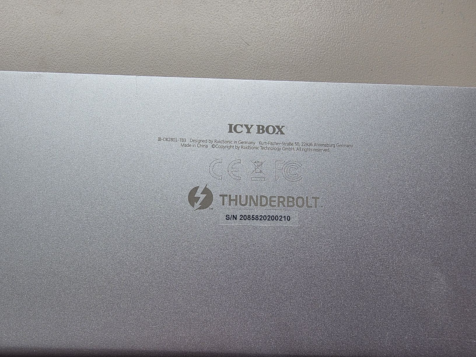 Dockingstation: IcyBox thunderbolt 3 dock station – Gebraucht aus Biberist von Volo28 4