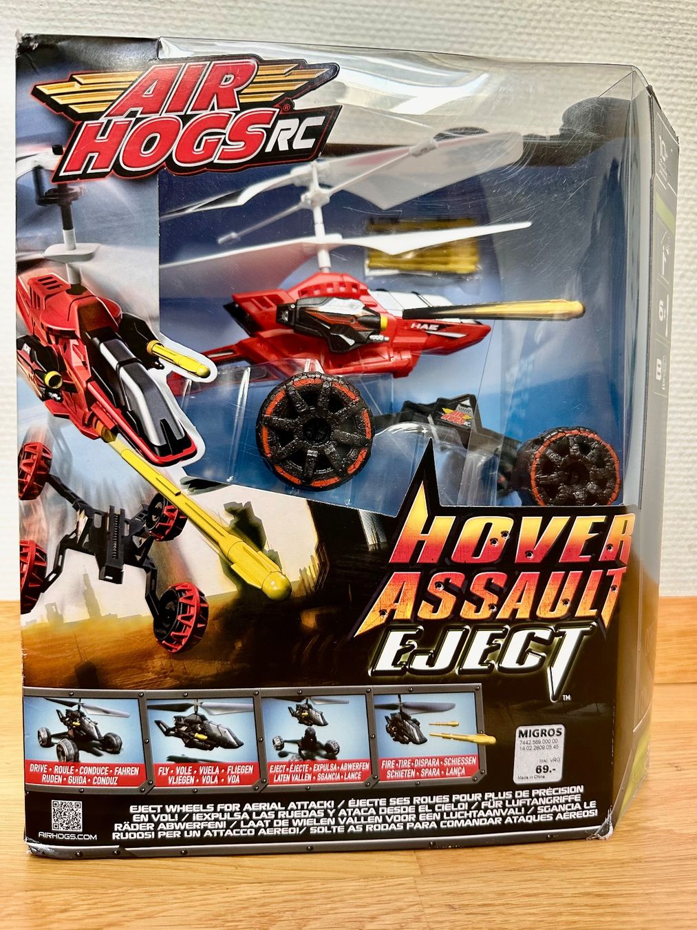 RC Kits de montage: NEU AIR HOGS RC HOVER ASSAULT EJECT FERNGESTEUERT – Neuf avec emballage d'origine à Binningen par Rewind1