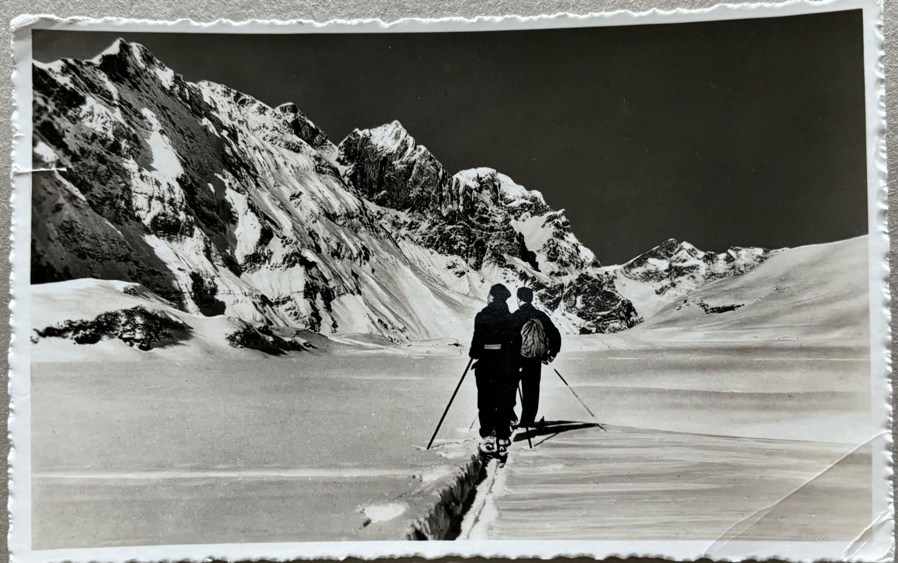 Cartoline postali: Engelberg, Trübsee, Wintersport, Ski, 1948 – Usato da Frauenfeld venduto da Merk52