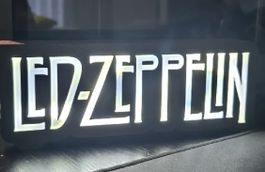 Lampe décoration LightBox Led Zeppelin