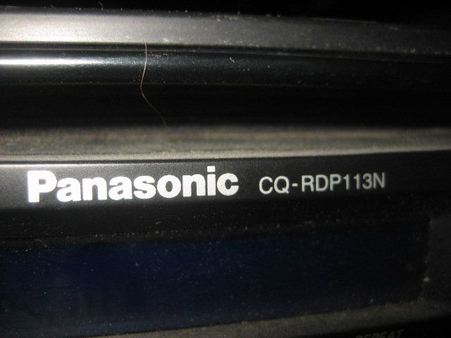 Panasonic Radio: Autoradio Panasonic CQ-RDP113N mit CD Player – Usato da Winterthur venduto da pf02 2