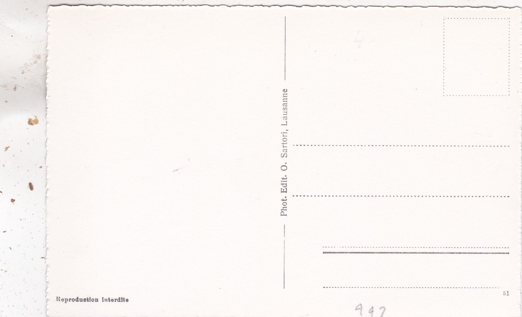 Cartoline postali: La Chaux-de-Fonds – Usato da Herisau venduto da Lisegrat2008 1