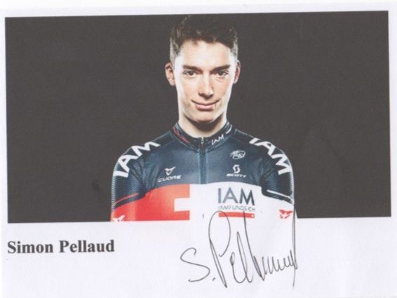 Autografi: Autogrammfoto von Radrennfahrer Simon Pellaud CH – Usato da Muri AG venduto da rogana