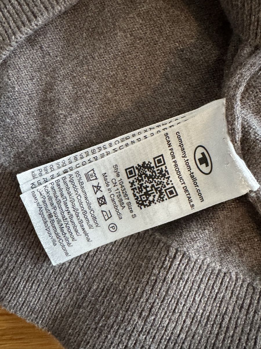 Tom Tailor Pulls & Sweat-shirts: Sweater with cashmere – D'occasion à Zürich par reg_vvr6 4