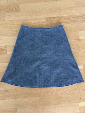 Schicker Rock von Massimo Dutti, Gr. 36, Grau