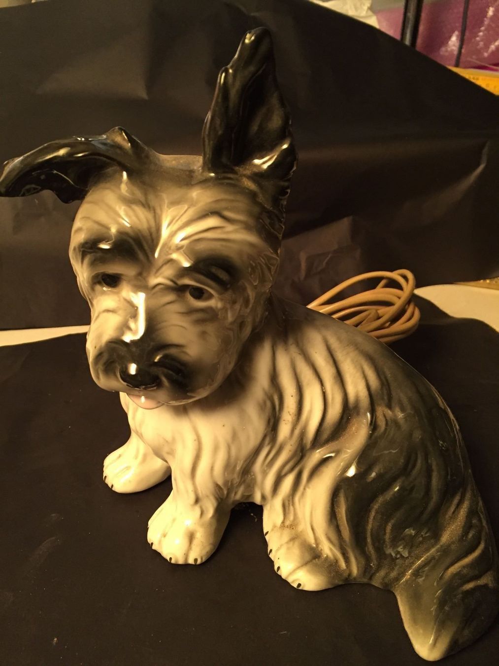 Statuette: DUFT-LÄMPCHEN   TERRIER – Usato da Forch venduto da ESELSTEIN 1