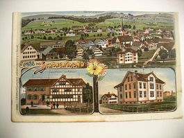 farbigeLithoAK  SCHÖNENGRUND
