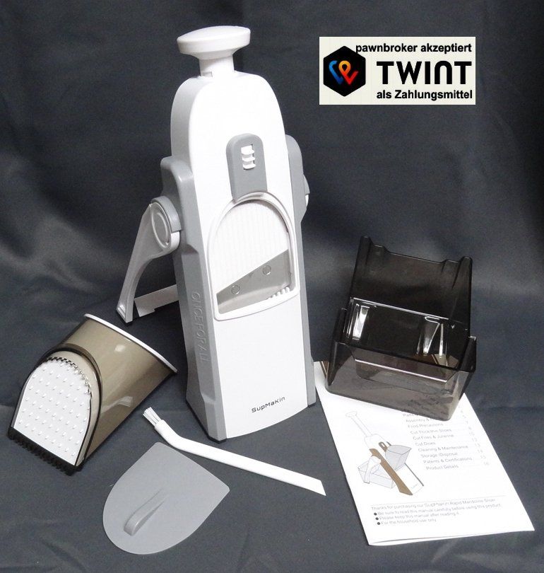 Elettrodomestici da cucina: SupMakin Gemüsehobel Multischneider praktisch NEU – Nuovo (secondo la descrizione) da Zuzwil SG venduto da Pawnbroker 1