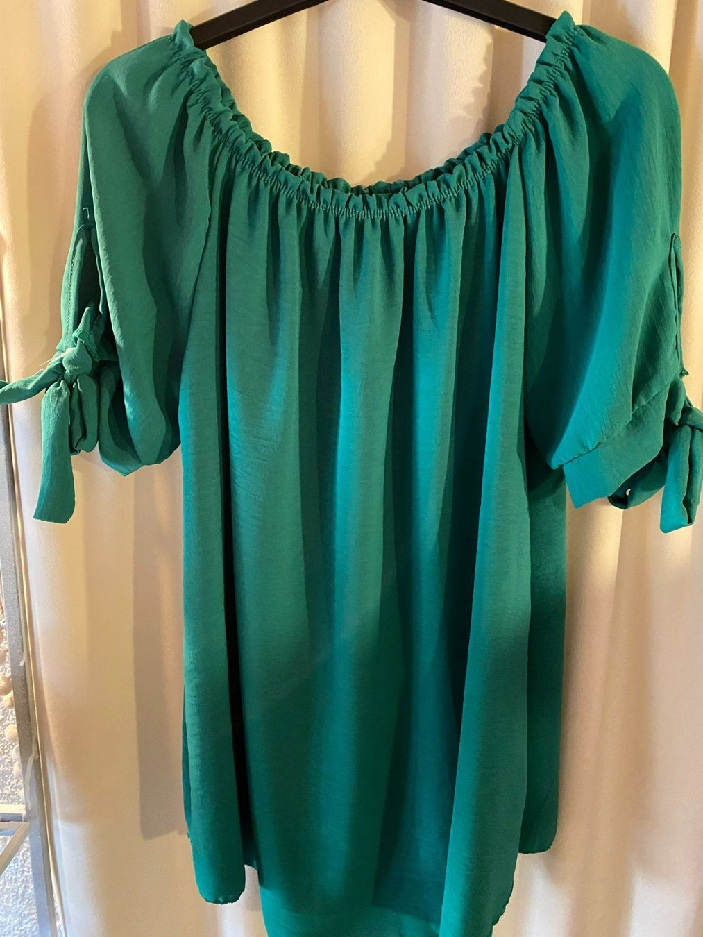 Vestiti: DAMEN KURZARM BLUSENKLEID GRÜN – Nuovo (secondo la descrizione) da Meienried venduto da ManuelaBoutique 5