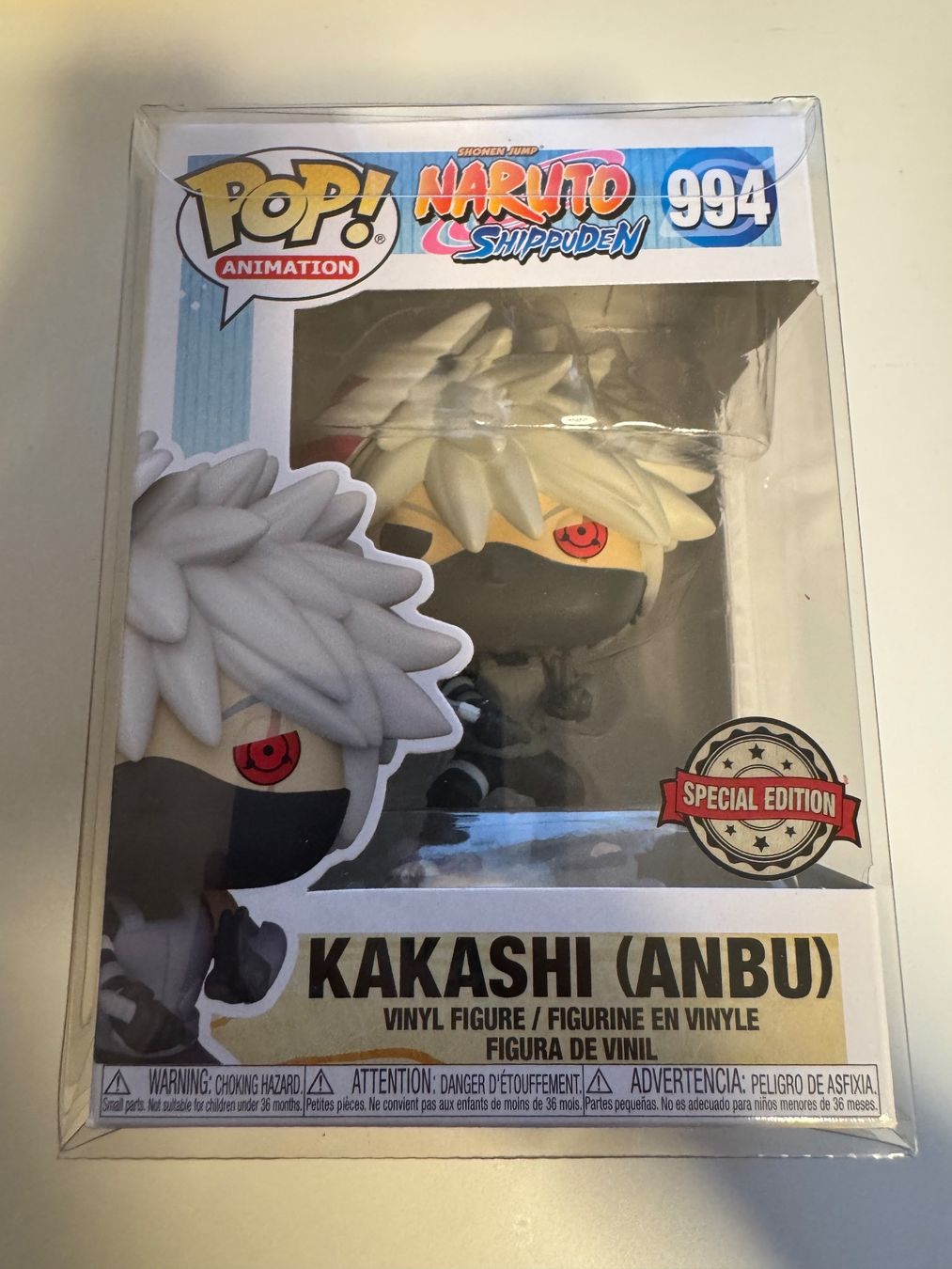 Funko Statuette: Funko Pop Naruto Shippuden Kakashi 994 special edition – Nuovo e nell'imballaggio originale da Winterthur venduto da hershanking