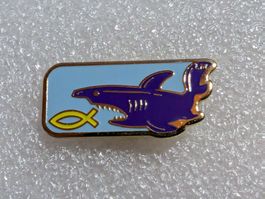 Ansteckpin 252: Fisch & Hai