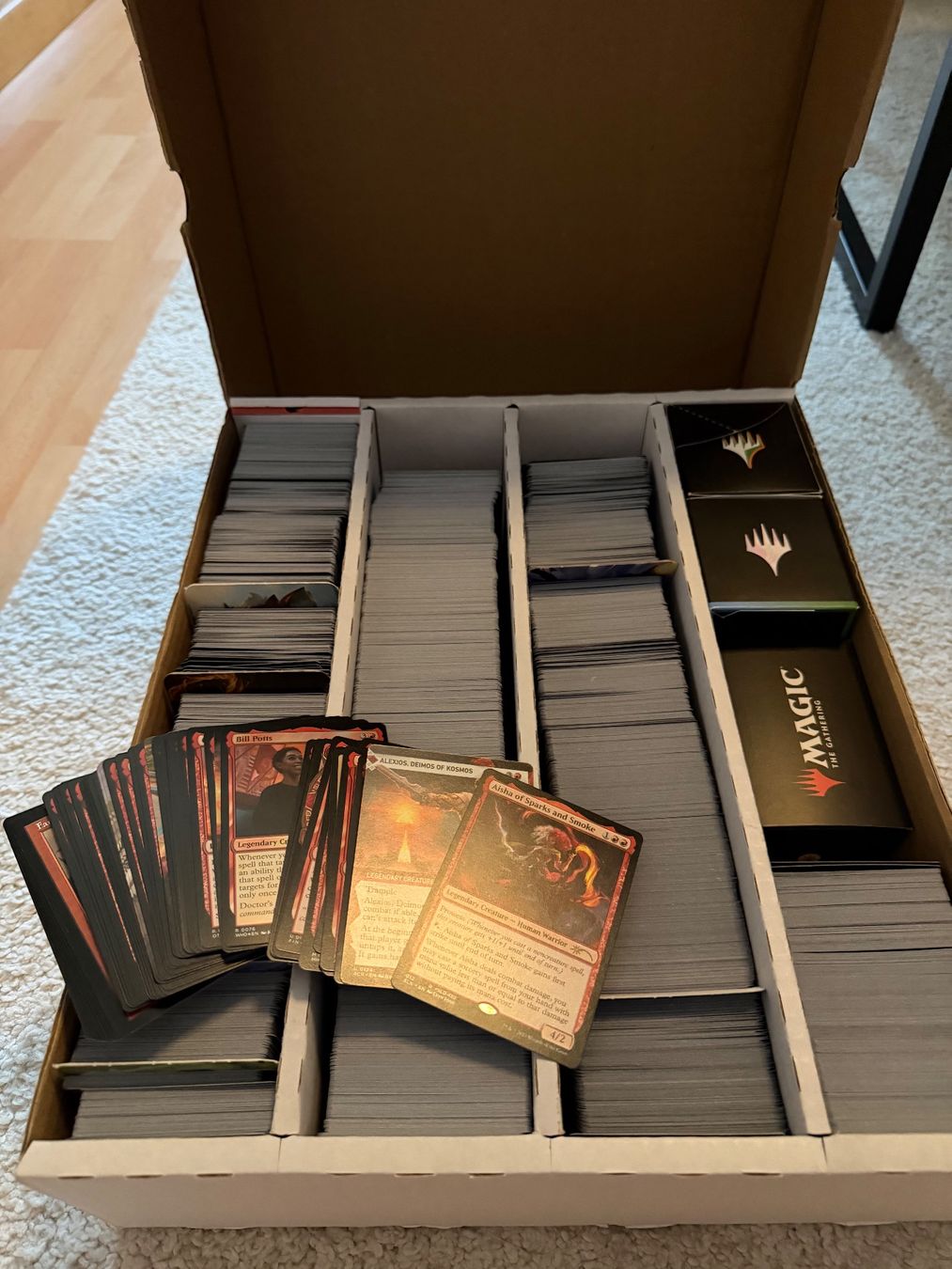 Magic The Gathering Carte collezionabili: MTG Bulk - Red (C, UC, R, M) – Usato da Russikon venduto da _guitgarguy 1