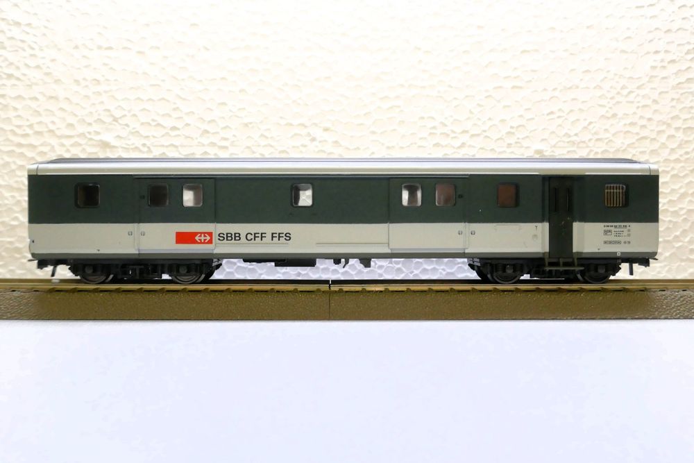 Roco 44334, SBB Gepäckwagen EW II, grün/weiss Neu OvP (Neu und ...