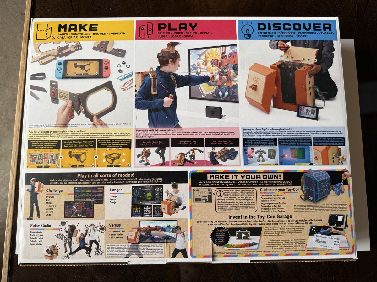 Nintendo Spiele: Nintendo Labo Robot Kit Toy-Con 02 - Neuf – Neu und originalverpackt aus Chavornay von brunodasilva87 2