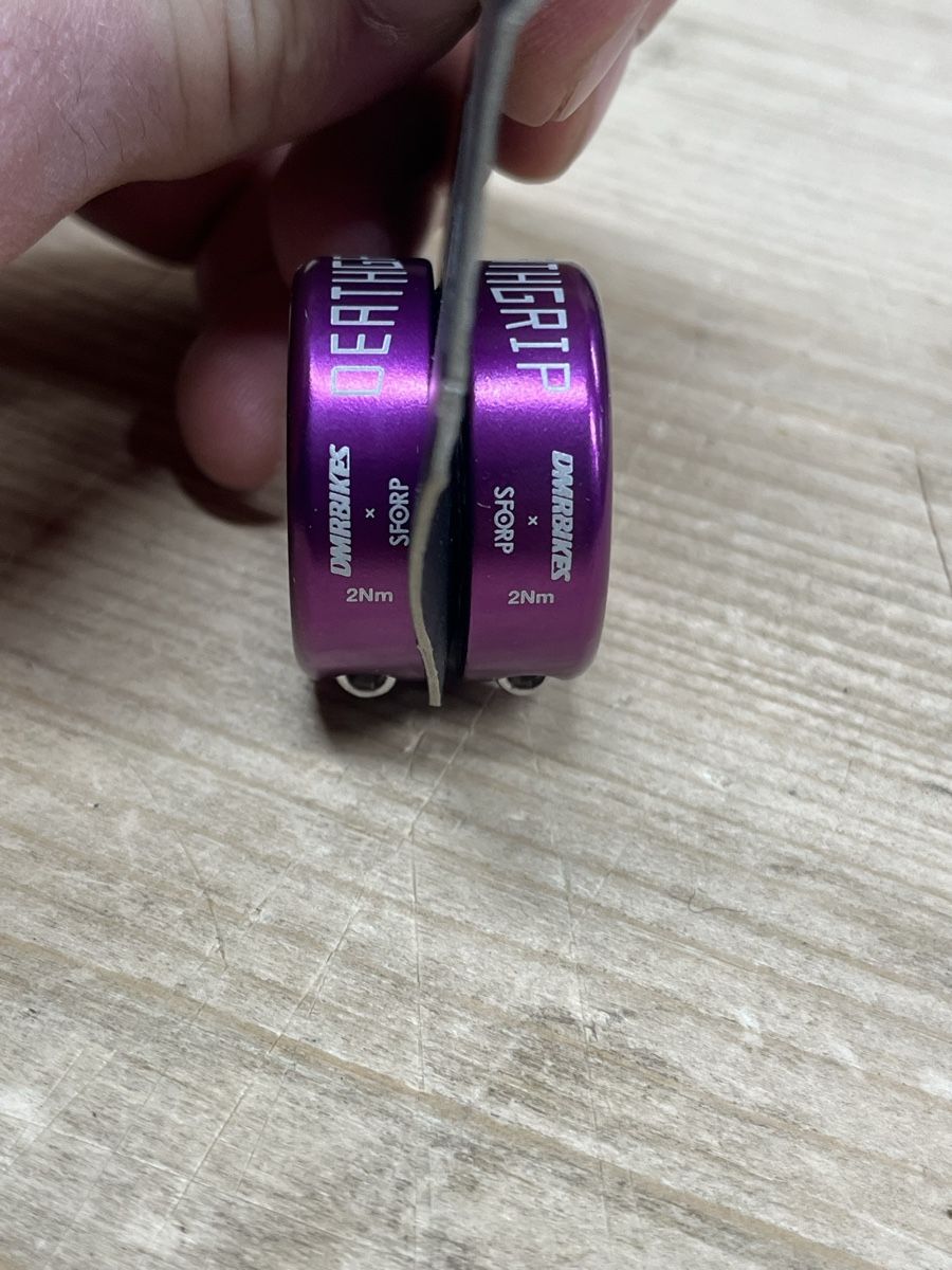 Ersatzteile: Collier de serrage poignée DMR violet vtt – Gebraucht aus Bulle von adriendr 2