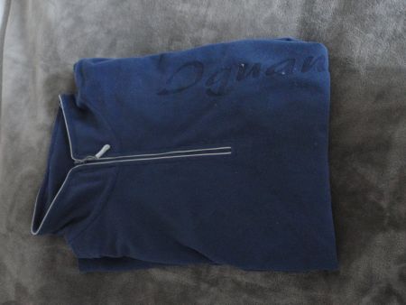 dunkelblaues Fleeceshirt Gr. XL
