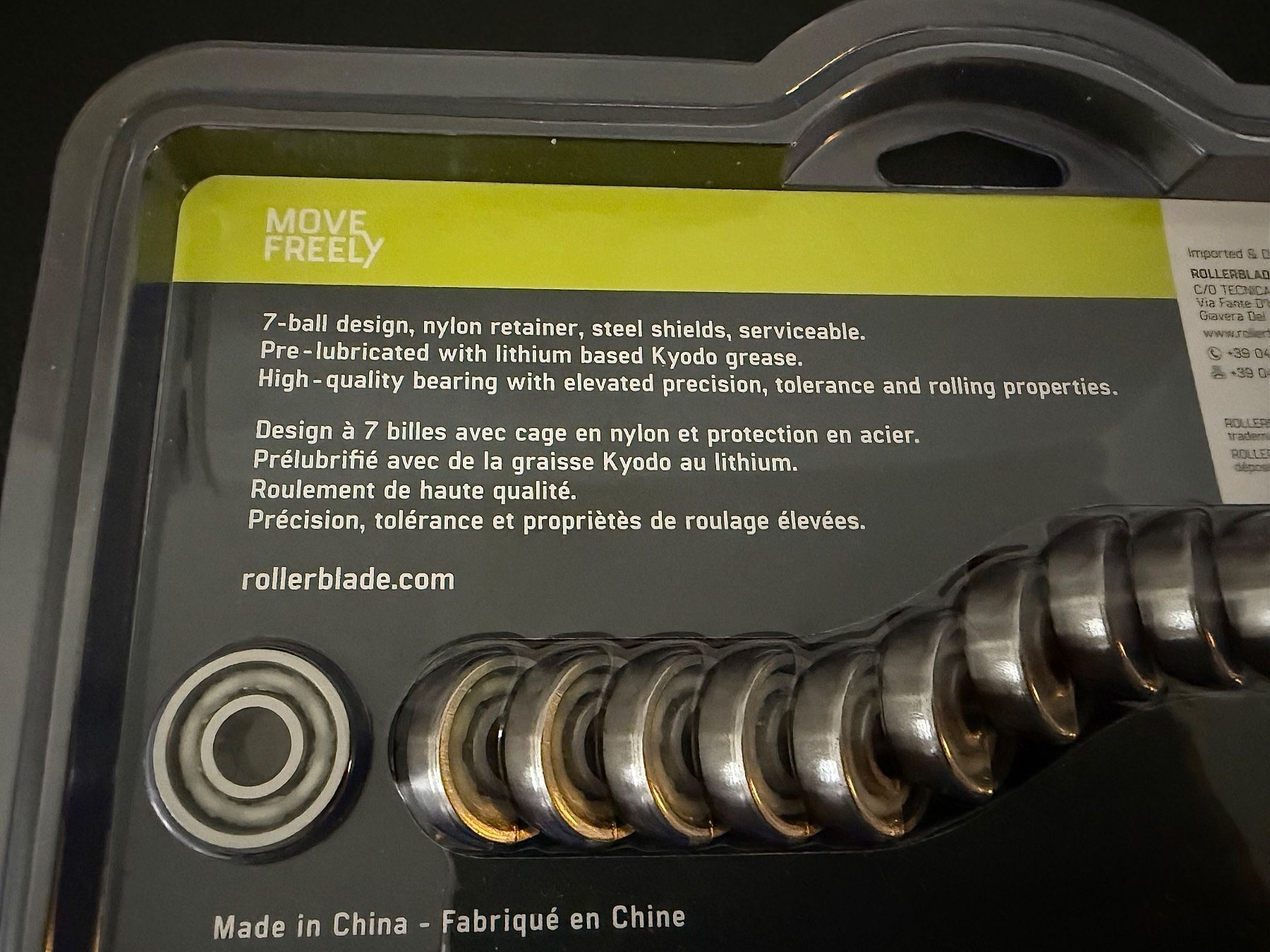 Quincaillerie: -70% kit roulement à billes pour Roller – Neuf avec emballage d'origine à Saxon par inf_v79g 1