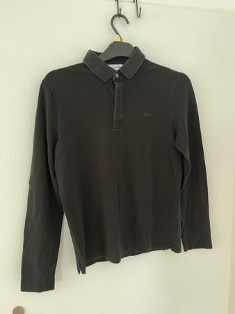 Lacoste Polo Shirt, Langarm, Schwarz, Grösse XS fit S !