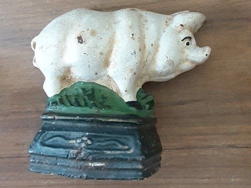 Tutte le decorazioni: Türstopper Vintage Schwein – Usato da Mörschwil venduto da antiksalon 2