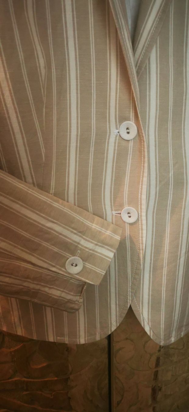 Giacche: Vintage Linen Cotton Blazer - M – Usato da Wettingen venduto da JasminL92 1