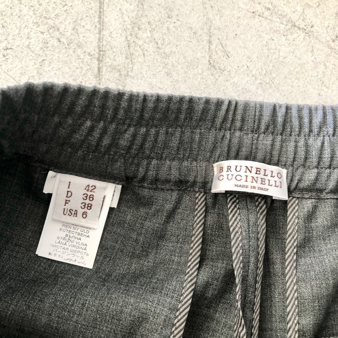 Brunello Cucinelli Hosen: Brunello Cucinelli Hose Wolle Seide, Grösse 36 – Gebraucht aus Brienz BE von Kokolea84 3