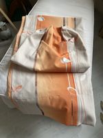 Gardinen Set,Orange/Beige, neuwertig